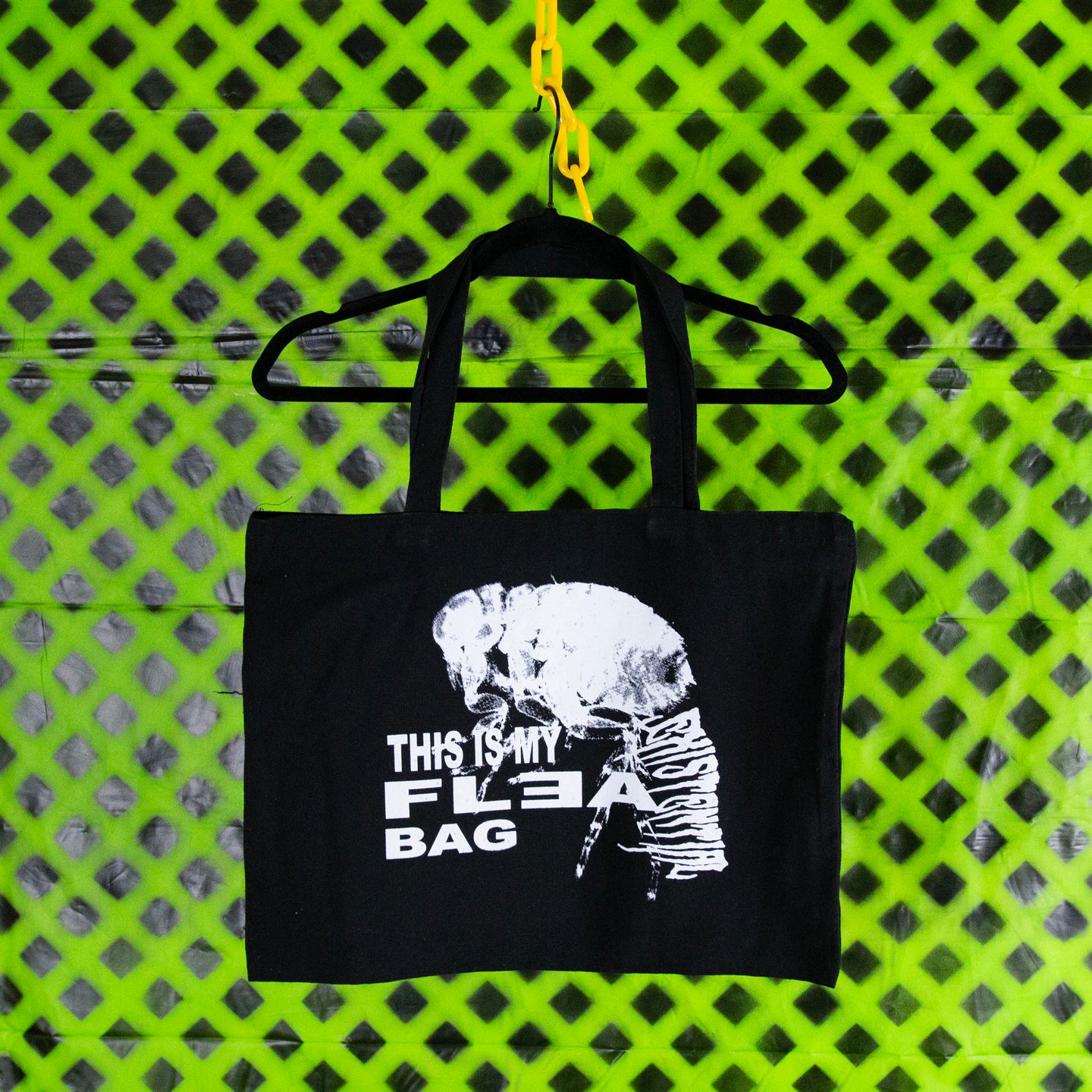 this is my flea bag tote